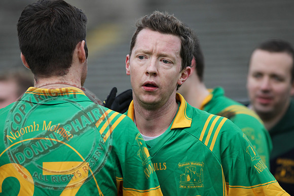 Irvinestown (1-12) V Belnaleck (1-7) in Division 3 GAA League Final in Brewster Park.