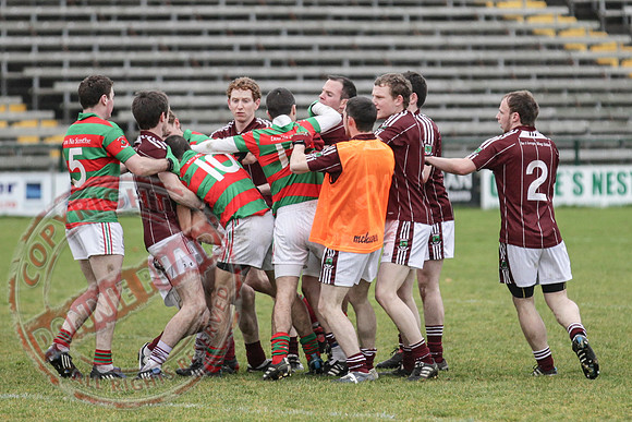 Tempo (1-9) V Lisnaskea Emmetts (0-5) in Division 1 GAA League Final played in Brewster Park.