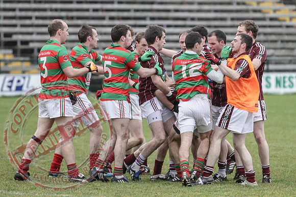 Tempo (1-9) V Lisnaskea Emmetts (0-5) in Division 1 GAA League Final played in Brewster Park.