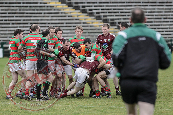 Tempo (1-9) V Lisnaskea Emmetts (0-5) in Division 1 GAA League Final played in Brewster Park.