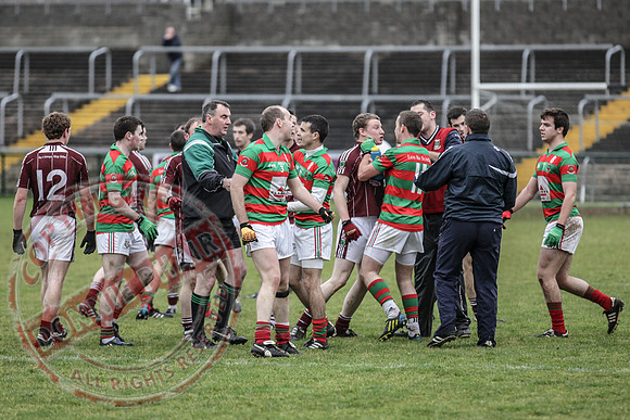 Tempo (1-9) V Lisnaskea Emmetts (0-5) in Division 1 GAA League Final played in Brewster Park.