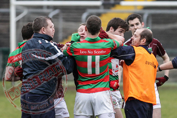 Tempo (1-9) V Lisnaskea Emmetts (0-5) in Division 1 GAA League Final played in Brewster Park.