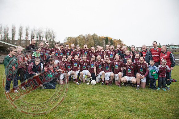 Tempo (1-9) V Lisnaskea Emmetts (0-5) in Division 1 GAA League Final played in Brewster Park.