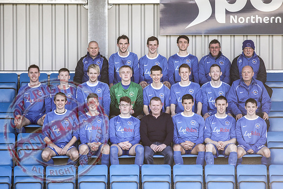 Ballinamallard Reserves (4) V Portadown Reserves (1) in League Football.