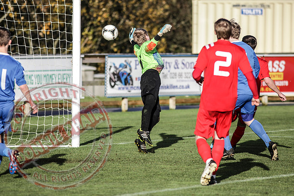 Ballinamallard Reserves (4) V Portadown Reserves (1) in League Football.