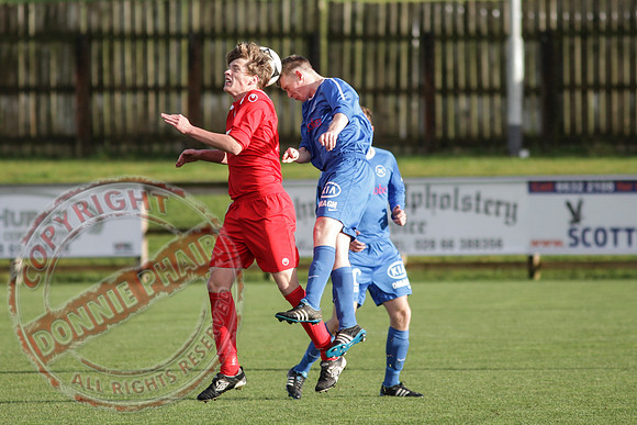 Ballinamallard Reserves (4) V Portadown Reserves (1) in League Football.