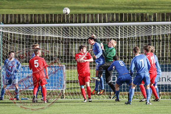 Ballinamallard Reserves (4) V Portadown Reserves (1) in League Football.