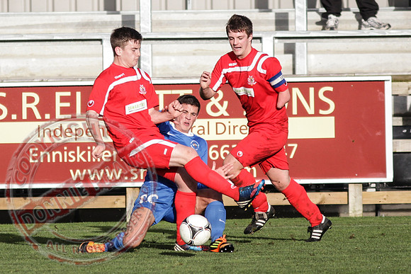 Ballinamallard Reserves (4) V Portadown Reserves (1) in League Football.