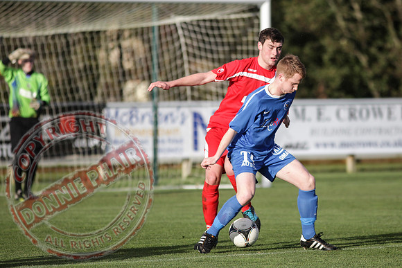 Ballinamallard Reserves (4) V Portadown Reserves (1) in League Football.