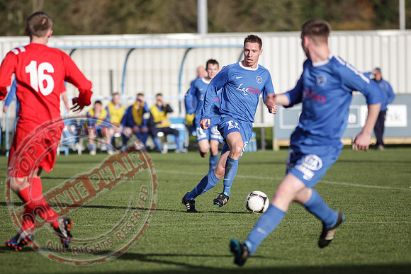 Ballinamallard Reserves (4) V Portadown Reserves (1) in League Football.