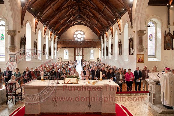 Bishop Larry Duffy commissions 45 members of Parish Bereavement Team in The Holy Cross Church, Lisnaskea-21
