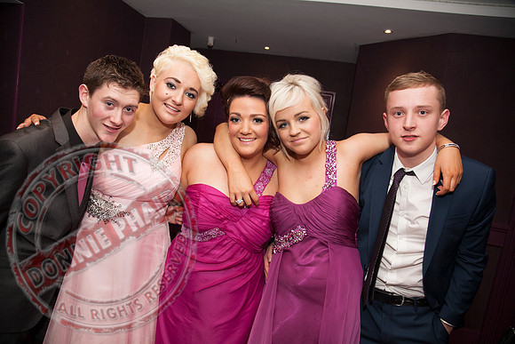 St. Comhghall's Lisnaskea School Formal in the Hillgrove Hotel.