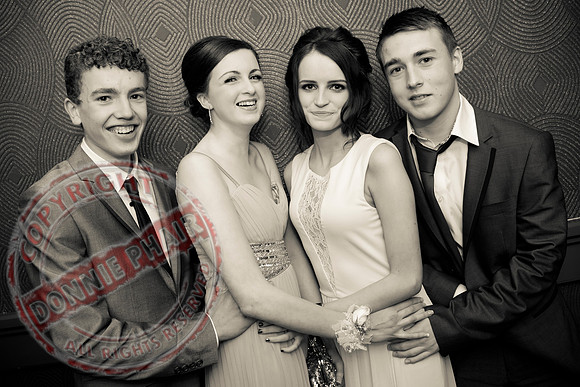 St. Comhghall's Lisnaskea School Formal in the Hillgrove Hotel.