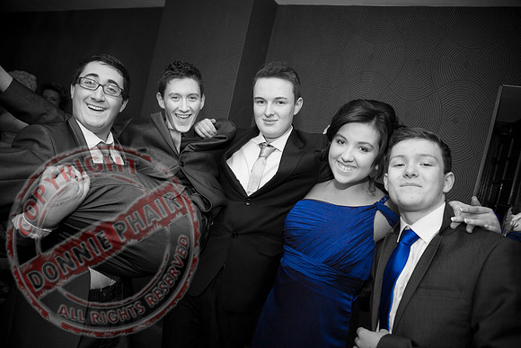 St. Comhghall's Lisnaskea School Formal in the Hillgrove Hotel.
