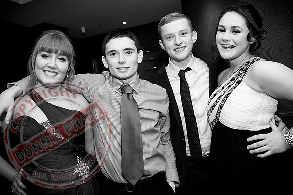 St. Comhghall's Lisnaskea School Formal in the Hillgrove Hotel.