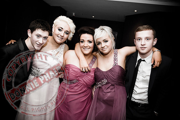 St. Comhghall's Lisnaskea School Formal in the Hillgrove Hotel.