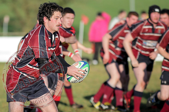 Enniskillen 1st XV (11) V Carrick (Carrickfergus) (0) in Rugby League.