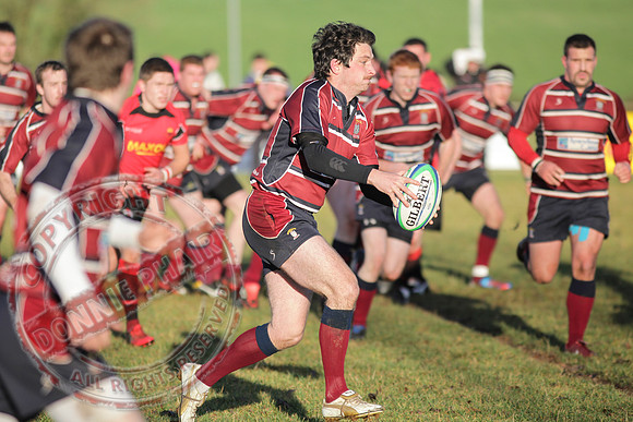 Enniskillen 1st XV (11) V Carrick (Carrickfergus) (0) in Rugby League.