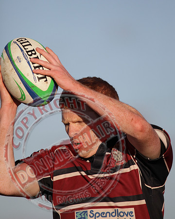 Enniskillen 1st XV (11) V Carrick (Carrickfergus) (0) in Rugby League.