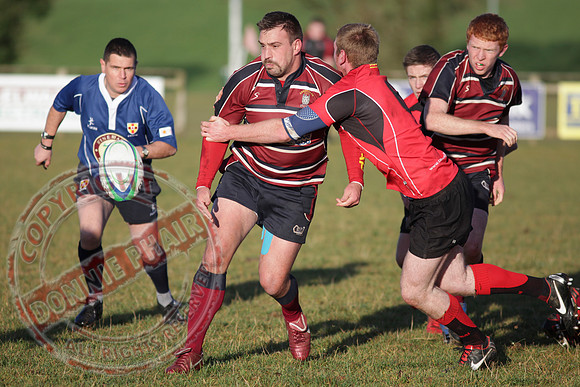 Enniskillen 1st XV (11) V Carrick (Carrickfergus) (0) in Rugby League.