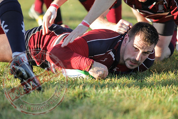 Enniskillen 1st XV (11) V Carrick (Carrickfergus) (0) in Rugby League.