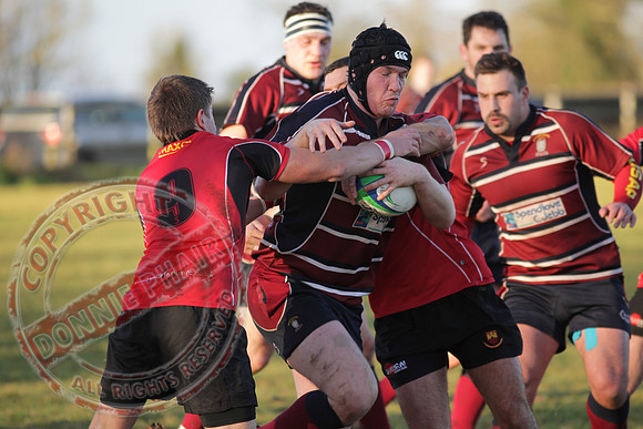 Enniskillen 1st XV (11) V Carrick (Carrickfergus) (0) in Rugby League.