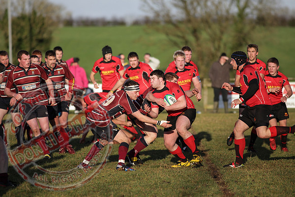 Enniskillen 1st XV (11) V Carrick (Carrickfergus) (0) in Rugby League.