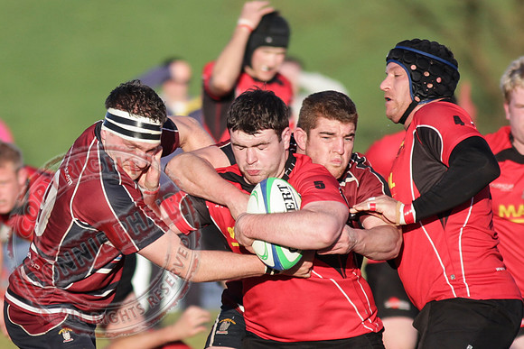 Enniskillen 1st XV (11) V Carrick (Carrickfergus) (0) in Rugby League.