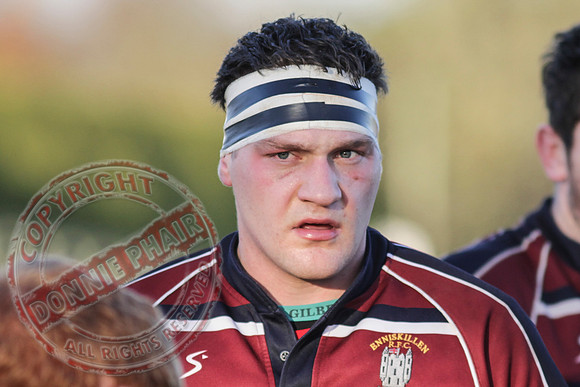 Enniskillen 1st XV (11) V Carrick (Carrickfergus) (0) in Rugby League.