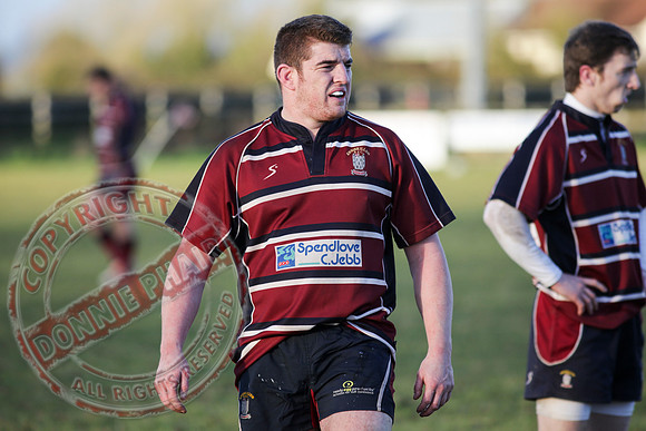 Enniskillen 1st XV (11) V Carrick (Carrickfergus) (0) in Rugby League.