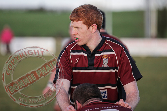 Enniskillen 1st XV (11) V Carrick (Carrickfergus) (0) in Rugby League.