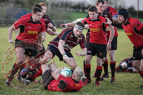 Enniskillen 1st XV (11) V Carrick (Carrickfergus) (0) in Rugby League.
