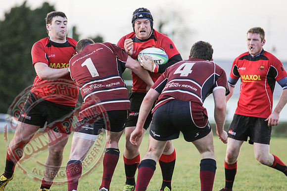 Enniskillen 1st XV (11) V Carrick (Carrickfergus) (0) in Rugby League.