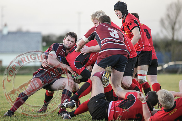 Enniskillen 1st XV (11) V Carrick (Carrickfergus) (0) in Rugby League.