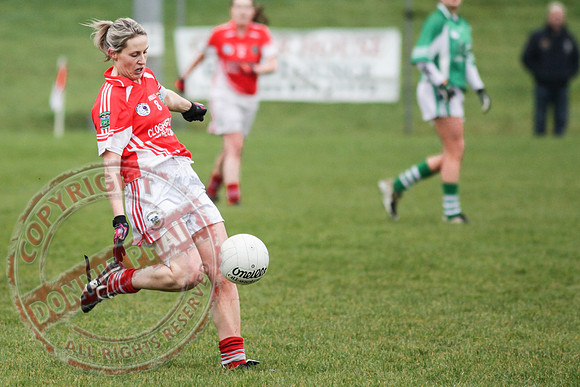 Newtownbutler First Fermanagh's Senior Ladies (3-4) V Cahir of Tipperary (5-9) in Tesco All Ireland Intermediate Ladies Semi-Final