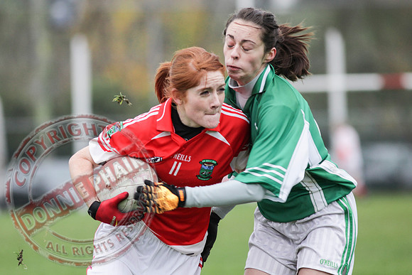 Newtownbutler First Fermanagh's Senior Ladies (3-4) V Cahir of Tipperary (5-9) in Tesco All Ireland Intermediate Ladies Semi-Final