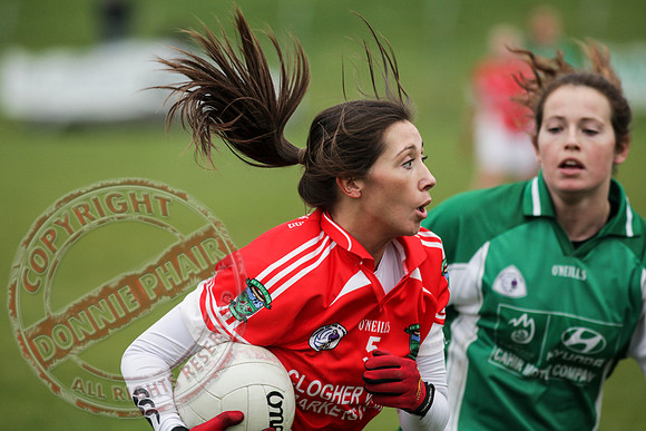 Newtownbutler First Fermanagh's Senior Ladies (3-4) V Cahir of Tipperary (5-9) in Tesco All Ireland Intermediate Ladies Semi-Final