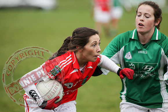 Newtownbutler First Fermanagh's Senior Ladies (3-4) V Cahir of Tipperary (5-9) in Tesco All Ireland Intermediate Ladies Semi-Final