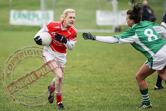 Newtownbutler First Fermanagh's Senior Ladies (3-4) V Cahir of Tipperary (5-9) in Tesco All Ireland Intermediate Ladies Semi-Final