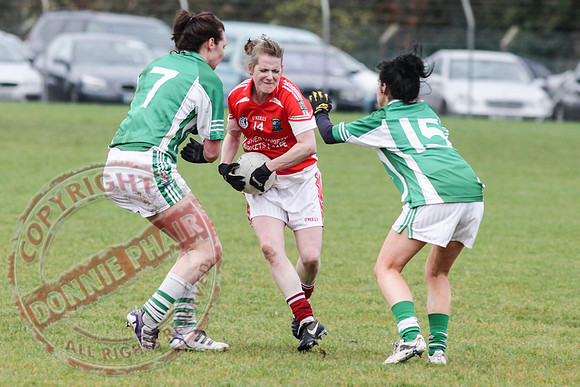 Newtownbutler First Fermanagh's Senior Ladies (3-4) V Cahir of Tipperary (5-9) in Tesco All Ireland Intermediate Ladies Semi-Final