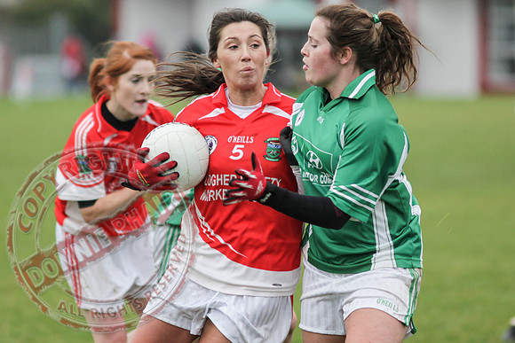 Newtownbutler First Fermanagh's Senior Ladies (3-4) V Cahir of Tipperary (5-9) in Tesco All Ireland Intermediate Ladies Semi-Final