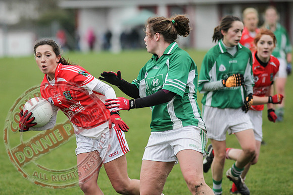 Newtownbutler First Fermanagh's Senior Ladies (3-4) V Cahir of Tipperary (5-9) in Tesco All Ireland Intermediate Ladies Semi-Final