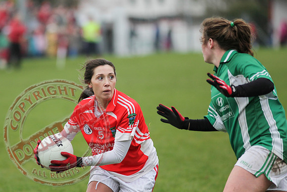 Newtownbutler First Fermanagh's Senior Ladies (3-4) V Cahir of Tipperary (5-9) in Tesco All Ireland Intermediate Ladies Semi-Final