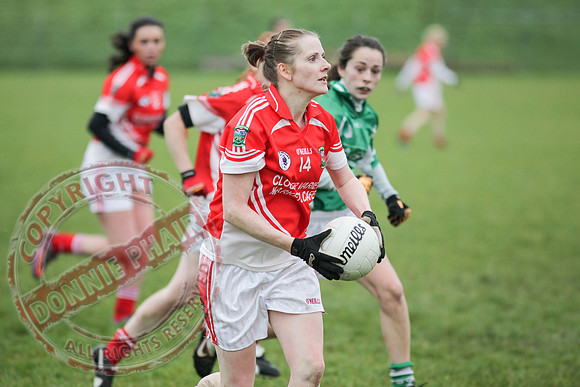 Newtownbutler First Fermanagh's Senior Ladies (3-4) V Cahir of Tipperary (5-9) in Tesco All Ireland Intermediate Ladies Semi-Final