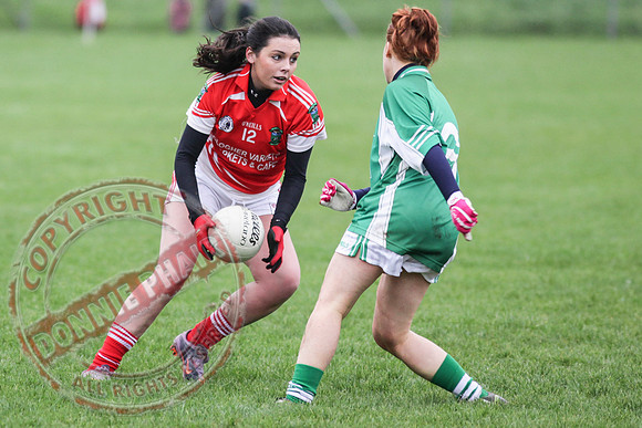Newtownbutler First Fermanagh's Senior Ladies (3-4) V Cahir of Tipperary (5-9) in Tesco All Ireland Intermediate Ladies Semi-Final