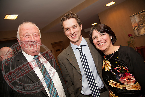 Ulster Farmers Union Dinner in Killyhevlin Hotel, Enniskillen.