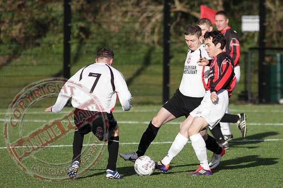 Lisnaskea Rovers (8) V Glebe United (0) in Irish Junior Cup.