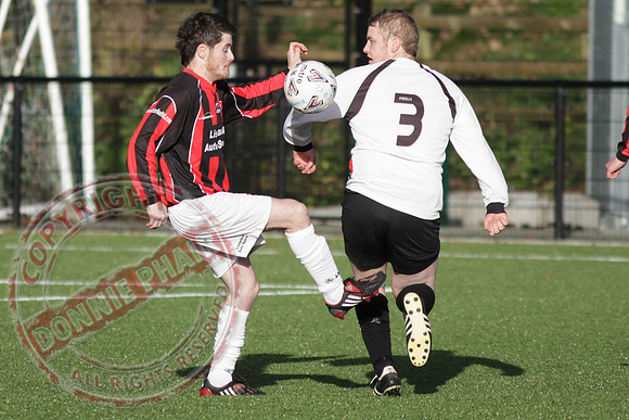 Lisnaskea Rovers (8) V Glebe United (0) in Irish Junior Cup.
