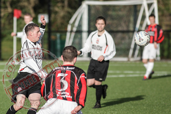 Lisnaskea Rovers (8) V Glebe United (0) in Irish Junior Cup.