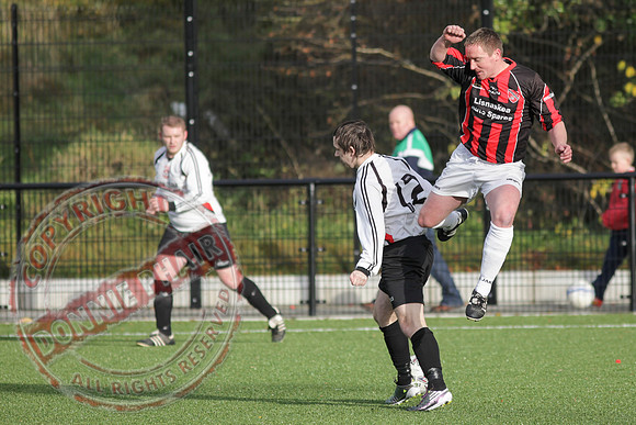 Lisnaskea Rovers (8) V Glebe United (0) in Irish Junior Cup.